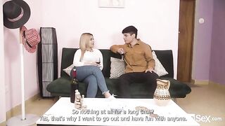 Busty Latina Blanca gets her juicy treat
