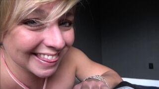 Blonde MILF shows the way in this steamy step-fantasy scene