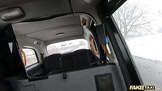 A cheeky Asian passenger gets out and takes a piss in the middle of the road in Fake Taxi