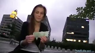 A girl agreed to have sex for money in this steamy video