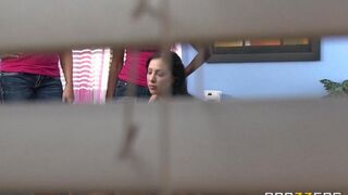 A couple has sex in the dormitory of the college