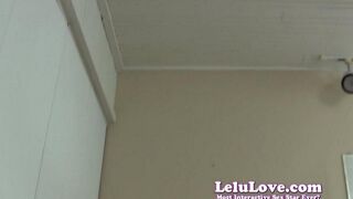 A man with a hairy crotch masturbating in front of the camera is too much for her to handle