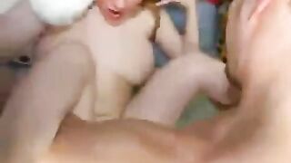 Russian young slut Lena gets pounded hard in intense scene