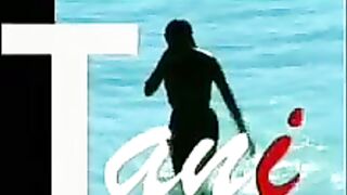 A man came to a group of young beautiful girls and released cum