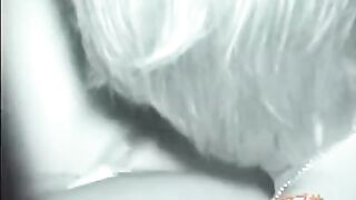 The guy licked the hairy pussy of his sleeping sister, an intense scene