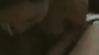Busty BBW shakes her tits while dancing naked at home