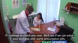 A doctor has to examine a naked girl