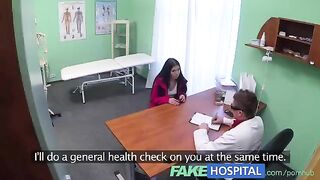 A doctor has to examine a naked girl