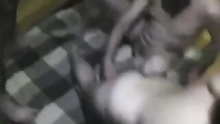 The husband allowed his wife to be fucked by friends