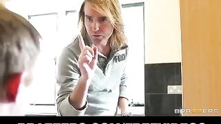 A Japanese girl has sex right in the bathroom with a guy