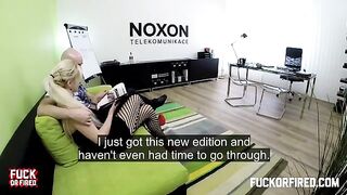 Fucking at work is really great and enjoyable