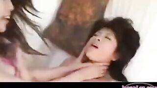 Beautiful Korean woman gets fucked without condoms