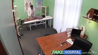 The cunning doctor examined the patient and then had his way with her