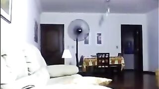 Evening on the couch is always spent making love