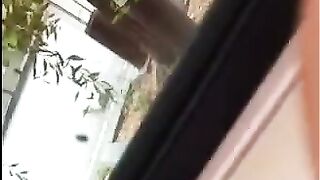 A guy just does not control his cock when he walks on the street