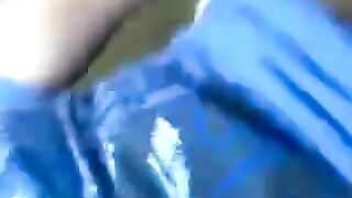 I lowered my underpants and took out the overgrown bolt to jerk it off
