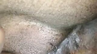 The girl received a huge mouthful of cunnilingus