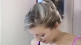 Babe was fucked by two guys for the sake of listening