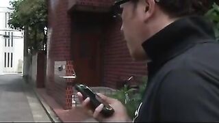 A Japanese girl was betrayed and her boyfriend made a porn movie about it