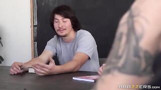 I tied up the girl and fucked her on the bed