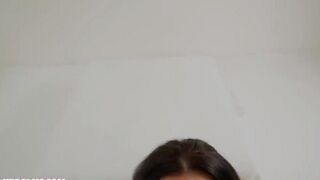 They put their face on the cum of beautiful big tits