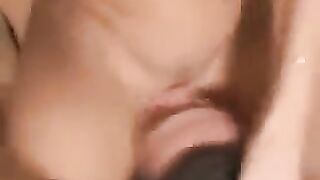 A girl sat on his face and ordered to lick her pussy while recording