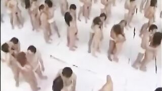 A man fucked a record number of girls at once