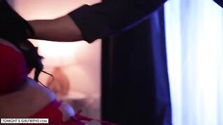 Jamie Michelle gets fucked in sexy lingerie by a fan