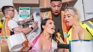 Three girls are not bored and know how to earn money