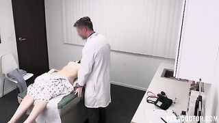 Redhead girl with a strong sex drive sees her doctor