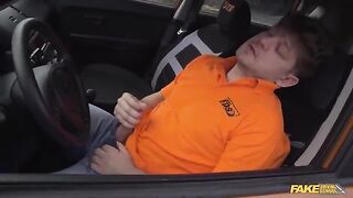 Revenge for the insult, the guy made a mess in the car