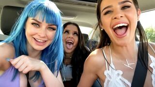 Two girls are having fun without guys in this video