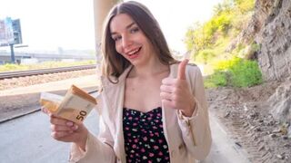 A modest girl has sex with a guy for money
