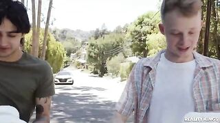 The Lil Humper Gang fucked a hot MILF in a steamy threesome