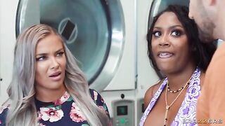 Girl from laundry room part 3 - a steamy encounter in a shared space