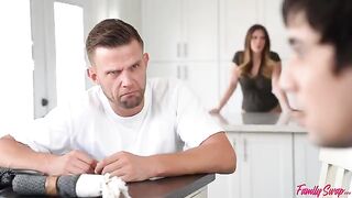 These traditions have recently become obligatory. A girl is forced to engage in group sex