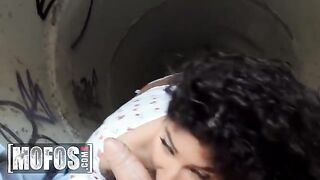 Venus Afrodita, a busty Venezuelan Latina, enjoys outdoor adventures with Jordi