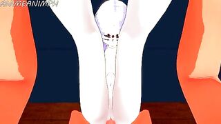Spider Demon (Mother) fucks with Tanjiro Kamado in an intense 3D uncensored hentai scene