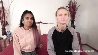 Kama Sutra casting with Desperate Amateurs for Indian girls in need of money