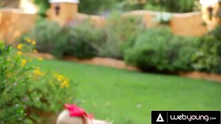 Ariana Marie cheats on her BF with the cheerleader captain