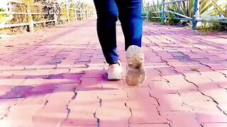 A sexy brunette Latina girl with a big and thick ass got fucked hard