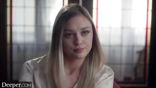 A hot girl is fucking with a man in the uniform of her dreams