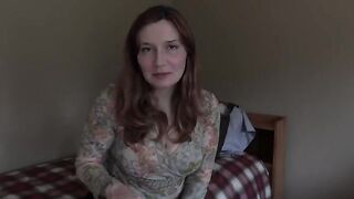 A step mom as a birthday gift to the guy a deep blowjob