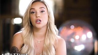Straight Kali Roses begs Violet Myers for a taste of action
