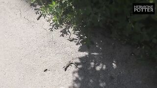A cute teen girl got fucked on a couch in a new country