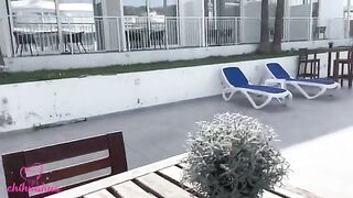 A girl was seduced by a professional for sex