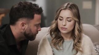 A woman experienced a moment of supreme pleasure with her lover