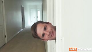 The husband slept pills and the blonde decided to fuck