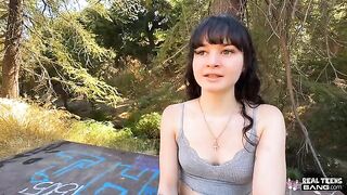 Do you like what I do with my mouth? A sexy 18-year-old show!