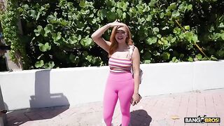 Redhead sluts have no resistanse in the car